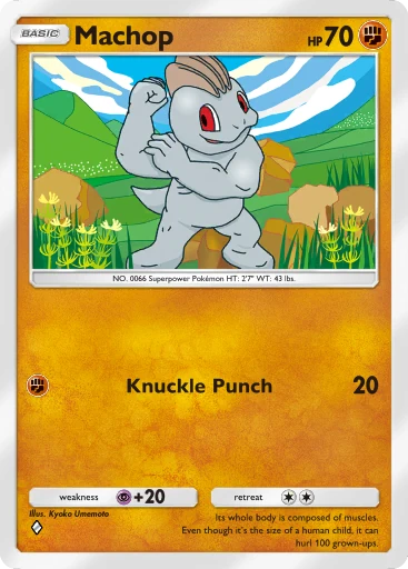Machop (a4b-189) card in Pokémon TCG Pocket