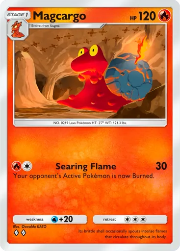 Magcargo (a2-026) card in Pokémon TCG Pocket
