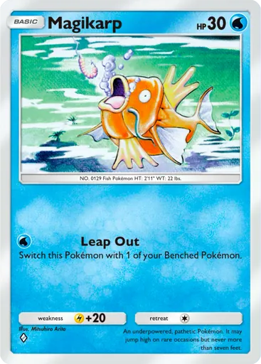 Magikarp (a1a-017) card in Pokémon TCG Pocket