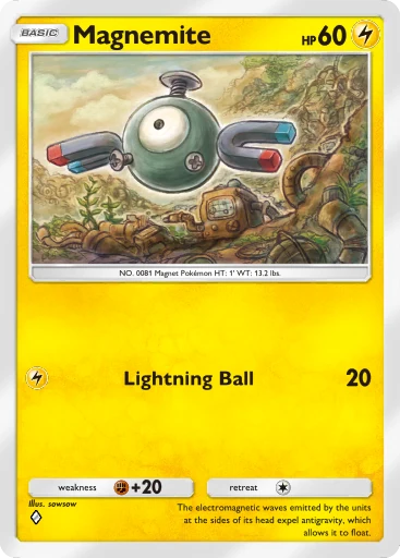Magnemite (a4b-133) card in Pokémon TCG Pocket