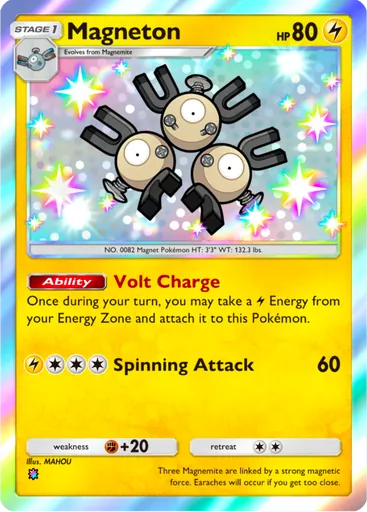 Magneton (a4-218) card in Pokémon TCG Pocket
