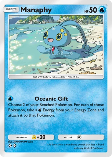 Manaphy (a4b-108) card in Pokémon TCG Pocket