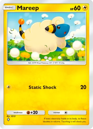 Mareep (a4-067) card in Pokémon TCG Pocket