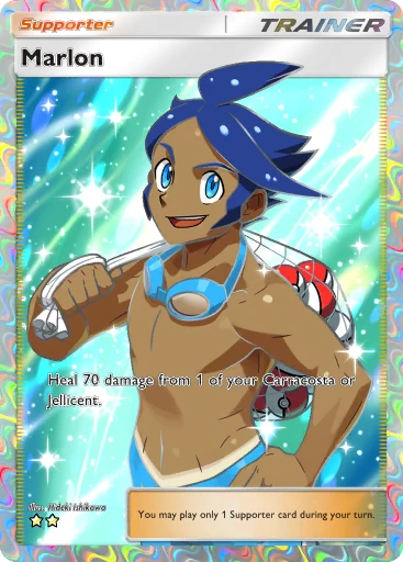 Marlon (b1-266) card in Pokémon TCG Pocket