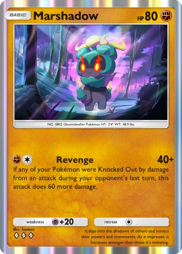 Marshadow (a4b-224) card in Pokémon TCG Pocket