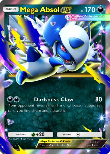 Mega Absol ex (pb-009) card in Pokémon TCG Pocket