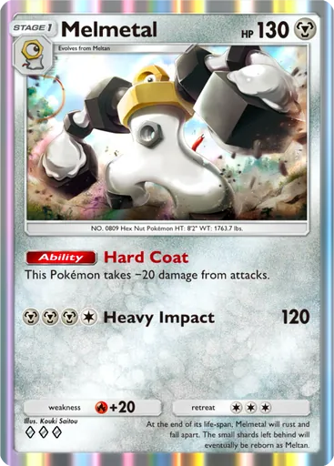 Melmetal (a1-182) card in Pokémon TCG Pocket