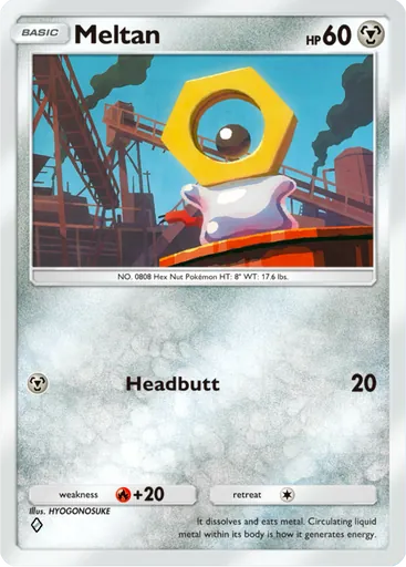 Meltan (a3b-049) card in Pokémon TCG Pocket