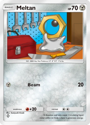 Meltan (b1-173) card in Pokémon TCG Pocket