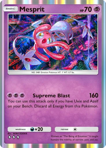 Mesprit (a2-076) card in Pokémon TCG Pocket