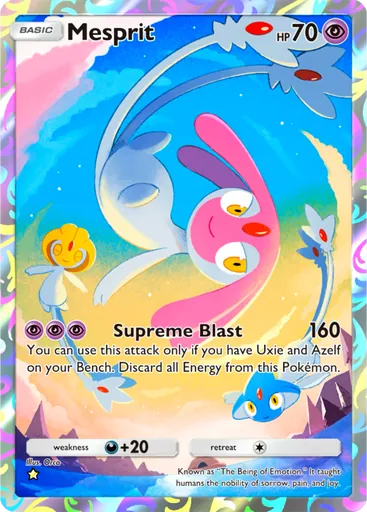 Mesprit (a2-166) card in Pokémon TCG Pocket