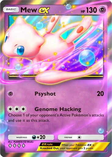 Mew ex (a1a-032) card in Pokémon TCG Pocket