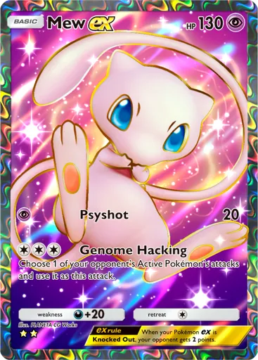 Mew ex (a1a-077) card in Pokémon TCG Pocket