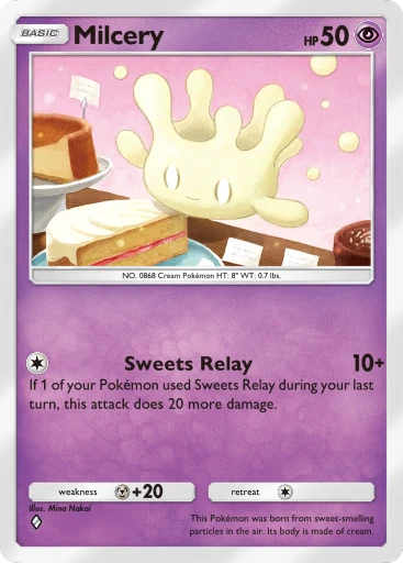 Milcery (a4b-185) card in Pokémon TCG Pocket