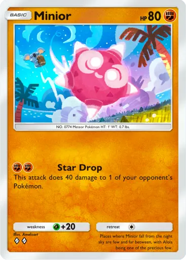 Minior (a3-105) card in Pokémon TCG Pocket