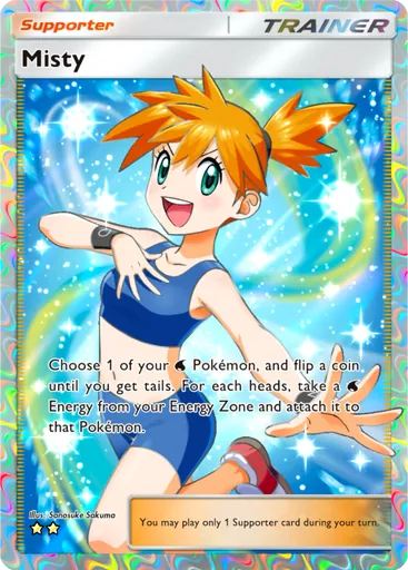 Misty (a1-267) card in Pokémon TCG Pocket