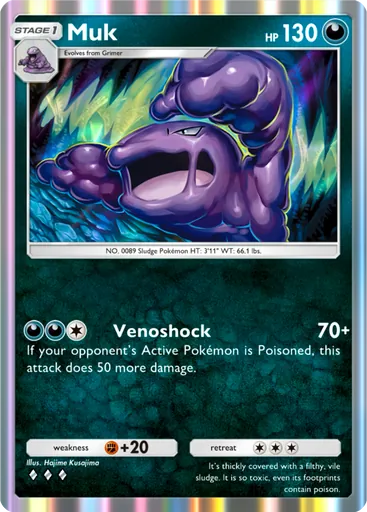 Muk (a1-175) card in Pokémon TCG Pocket