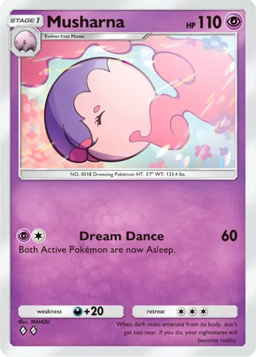 Musharna (a4-091) card in Pokémon TCG Pocket