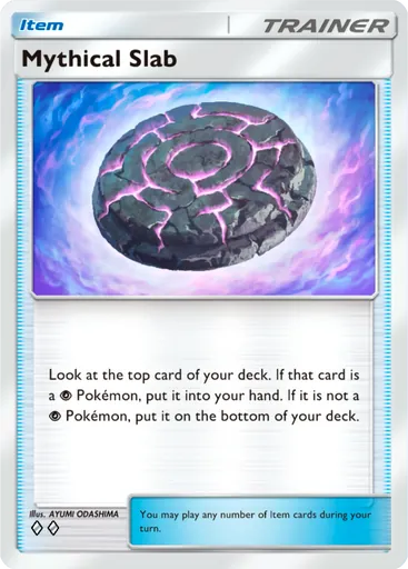 Mythical Slab (a1a-065) card in Pokémon TCG Pocket
