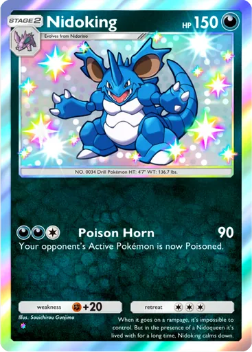 Nidoking (a4-228) card in Pokémon TCG Pocket