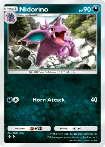 Nidorino (a1-170) card in Pokémon TCG Pocket