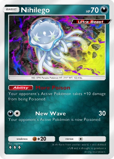 Nihilego (a4b-247) card in Pokémon TCG Pocket
