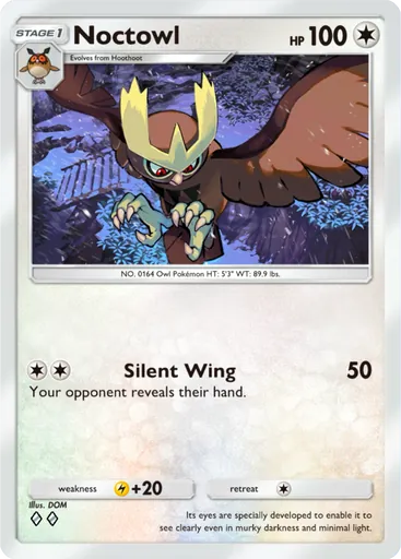 Noctowl (a2a-065) card in Pokémon TCG Pocket