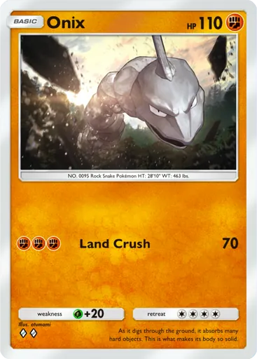 Onix (a1-150) card in Pokémon TCG Pocket