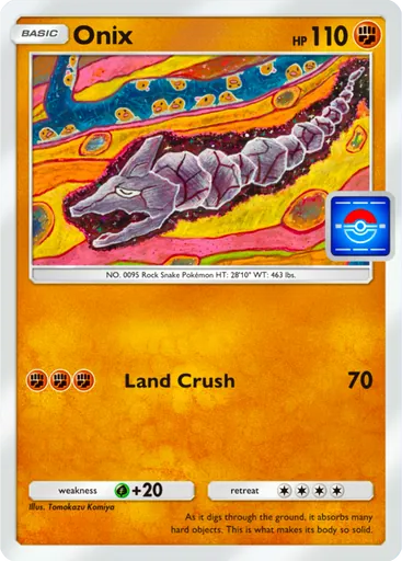 Onix (pa-021) card in Pokémon TCG Pocket