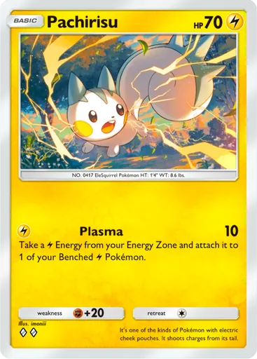 Pachirisu (a2b-025) card in Pokémon TCG Pocket
