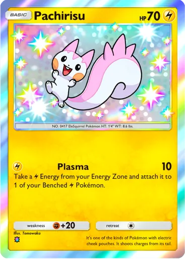 Pachirisu (a2b-103) card in Pokémon TCG Pocket