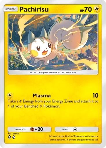 Pachirisu (a4b-143) card in Pokémon TCG Pocket