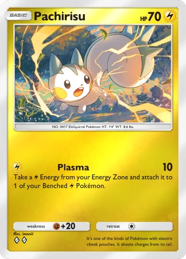 Pachirisu (a4b-144) card in Pokémon TCG Pocket