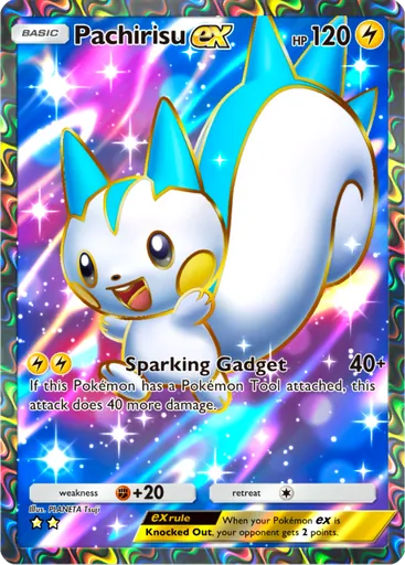 Pachirisu ex (a2-183) card in Pokémon TCG Pocket