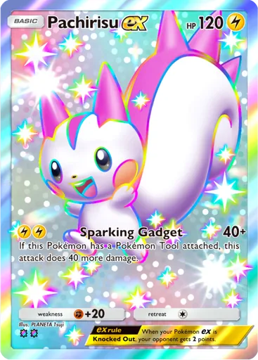 Pachirisu ex (a4-236) card in Pokémon TCG Pocket