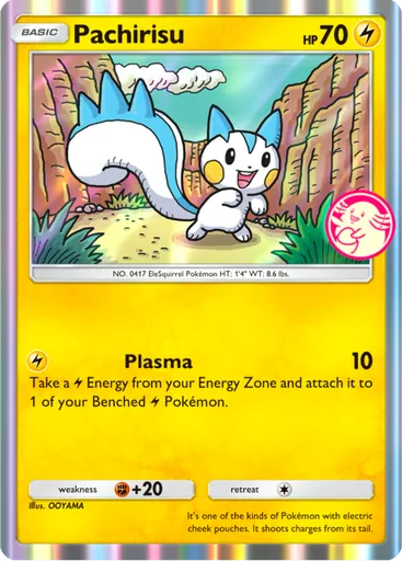 Pachirisu (pa-058) card in Pokémon TCG Pocket