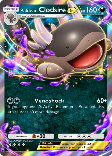 Paldean Clodsire ex (a4b-238) card in Pokémon TCG Pocket