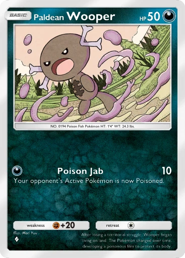 Paldean Wooper (a4b-236) card in Pokémon TCG Pocket