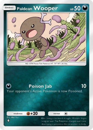 Paldean Wooper (a4b-237) card in Pokémon TCG Pocket