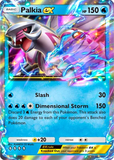 Palkia ex (a2-049) card in Pokémon TCG Pocket