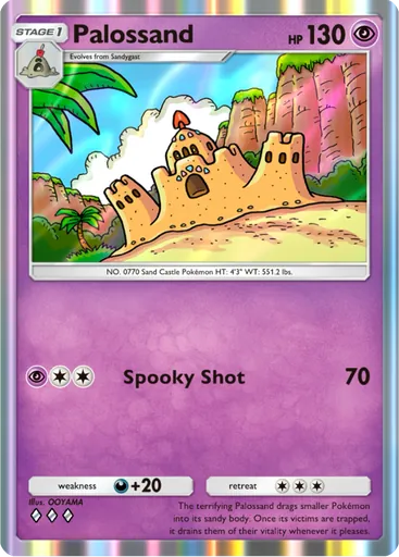 Palossand (a3-082) card in Pokémon TCG Pocket