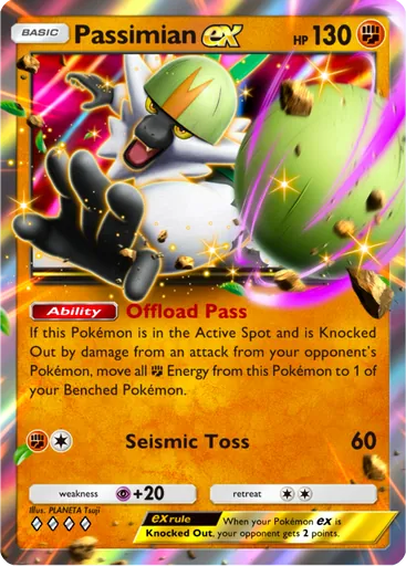 Passimian ex (a3-104) card in Pokémon TCG Pocket