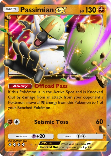 Passimian ex (a4b-223) card in Pokémon TCG Pocket