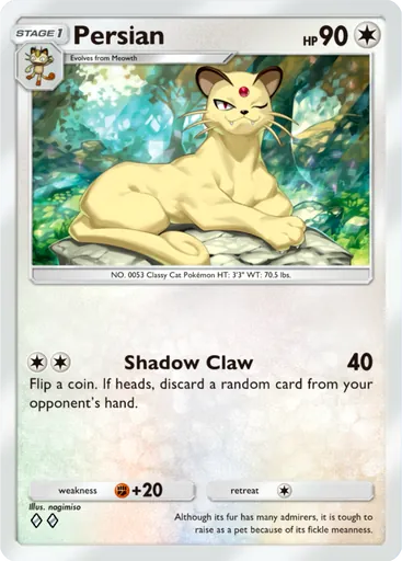 Persian (a1-197) card in Pokémon TCG Pocket