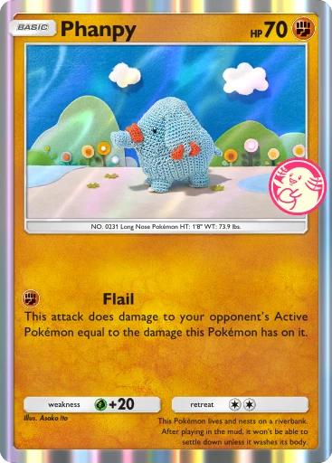 Phanpy (pa-108) card in Pokémon TCG Pocket