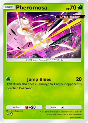 Pheromosa (a3a-007) card in Pokémon TCG Pocket