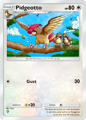 Pidgeotto (a1-187) card in Pokémon TCG Pocket