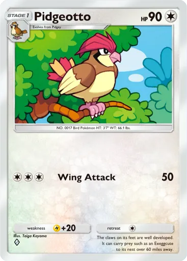 Pidgeotto (a1a-058) card in Pokémon TCG Pocket