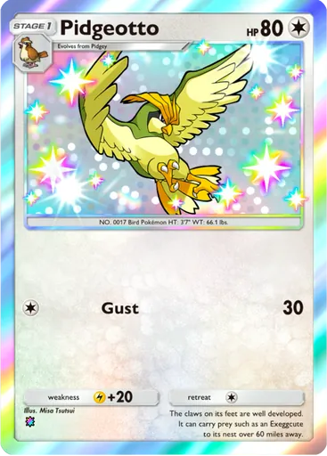 Pidgeotto (a3a-096) card in Pokémon TCG Pocket