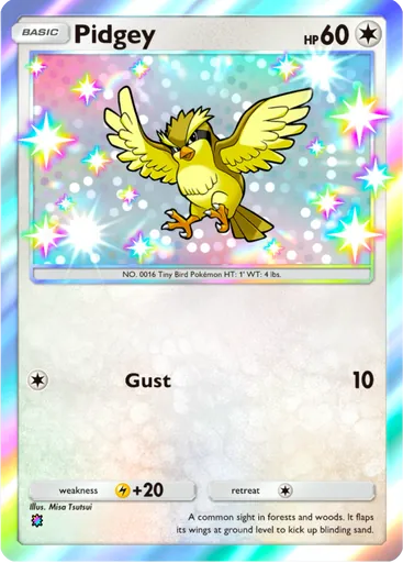 Pidgey (a3a-095) card in Pokémon TCG Pocket